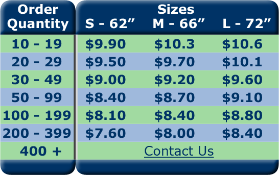prices of plain standard stoles